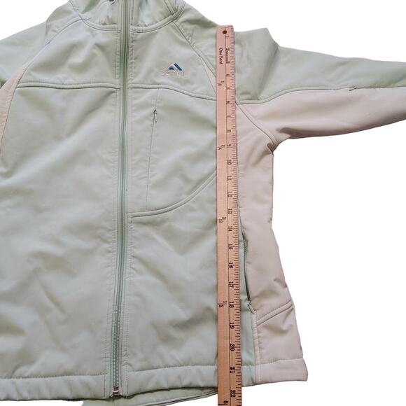 Denali Size Medium M OutDoor Light Mint Jacket Heavy Zipper Winter Stylish - Picture 6 of 16